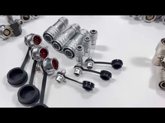 BEXKOM 円形プッシュプルコネクタ メタルケーブル端フィッティング IP50 IP68