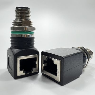 工業自動化用 4ピン式電気コネクタ