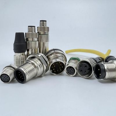 良い値段 ブラスクロム塗装電気 8mm M8 3ピンコネクタ 2000Hz オンライン
