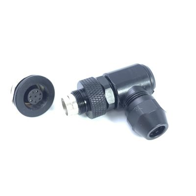 OEM PA66 隔熱器 電動 M9 コンネクタ 壁面 9mm 3 - 8 コンタクト