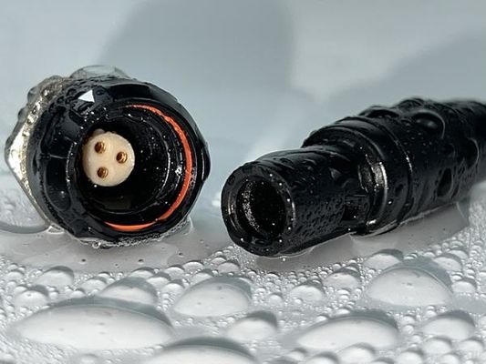 良い値段 IP50 防水医療機器 電気コネクタ 自動クラブ可能なプラスチックプッシュプルコネクタ オンライン