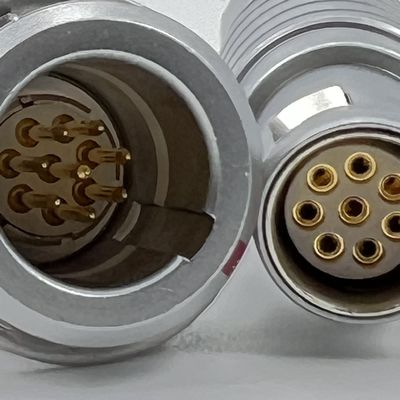 IP50 IP68 EMC シールリング 円形プッシュプルコネクタ 8ピン BEXKOM