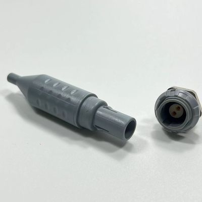 LEMO Redel ODU プッシュ・プル・ケーブルコネクタ プラスチックシェル 使い捨て 2 ~ 14 コンタクト