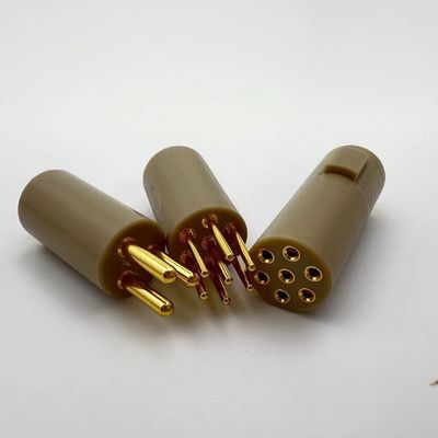 良い値段 CNC PEEK insulator 高密度円形コネクタ 26ピン Odm オンライン